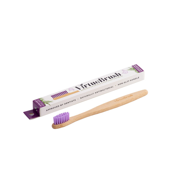 Extra soft bamboo toothbrush for kids