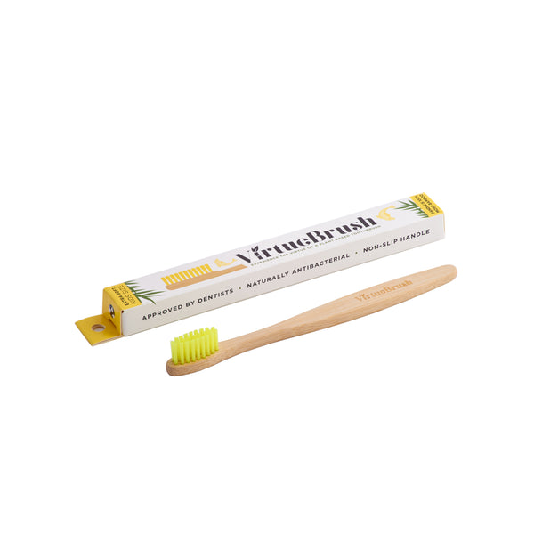 Extra soft bamboo toothbrush for kids