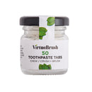 50 TOOTHPASTE TABS – PEPPERMINT FLAVOUR