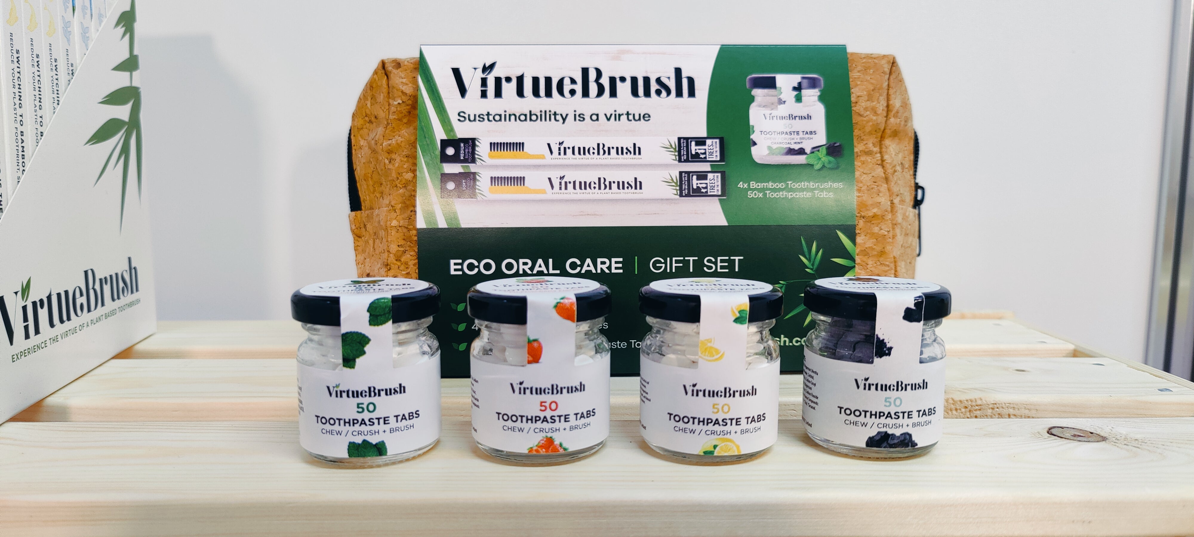 VirtueBrush New Toothpaste Tabs Make a Splash at the RDS Dublin Gift & Home Trade Fair